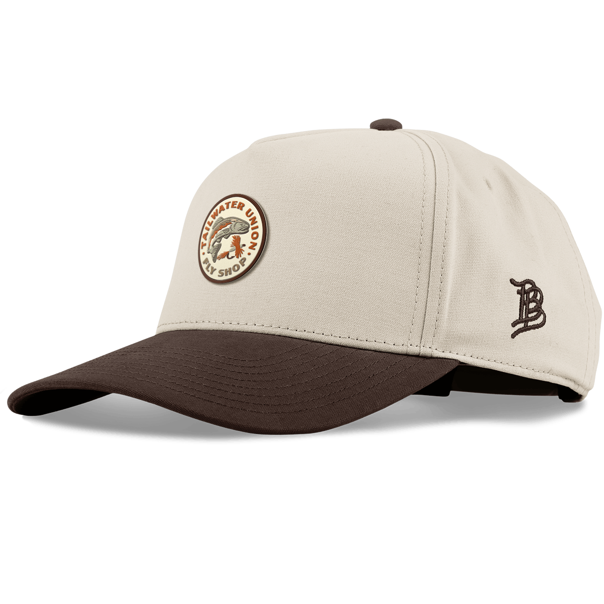 Tailwater Union Curved 5 Panel Canvas Beige/Vintage Brown