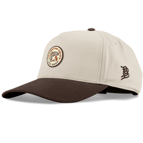 Tailwater Union Curved 5 Panel Canvas Beige/Vintage Brown