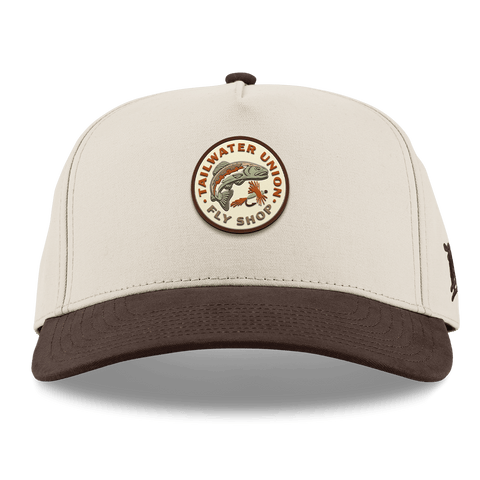 Tailwater Union Curved 5 Panel Canvas Beige/Vintage Brown