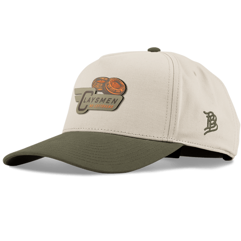 Claysmen Curved 5 Panel Canvas Beige/Vintage Loden