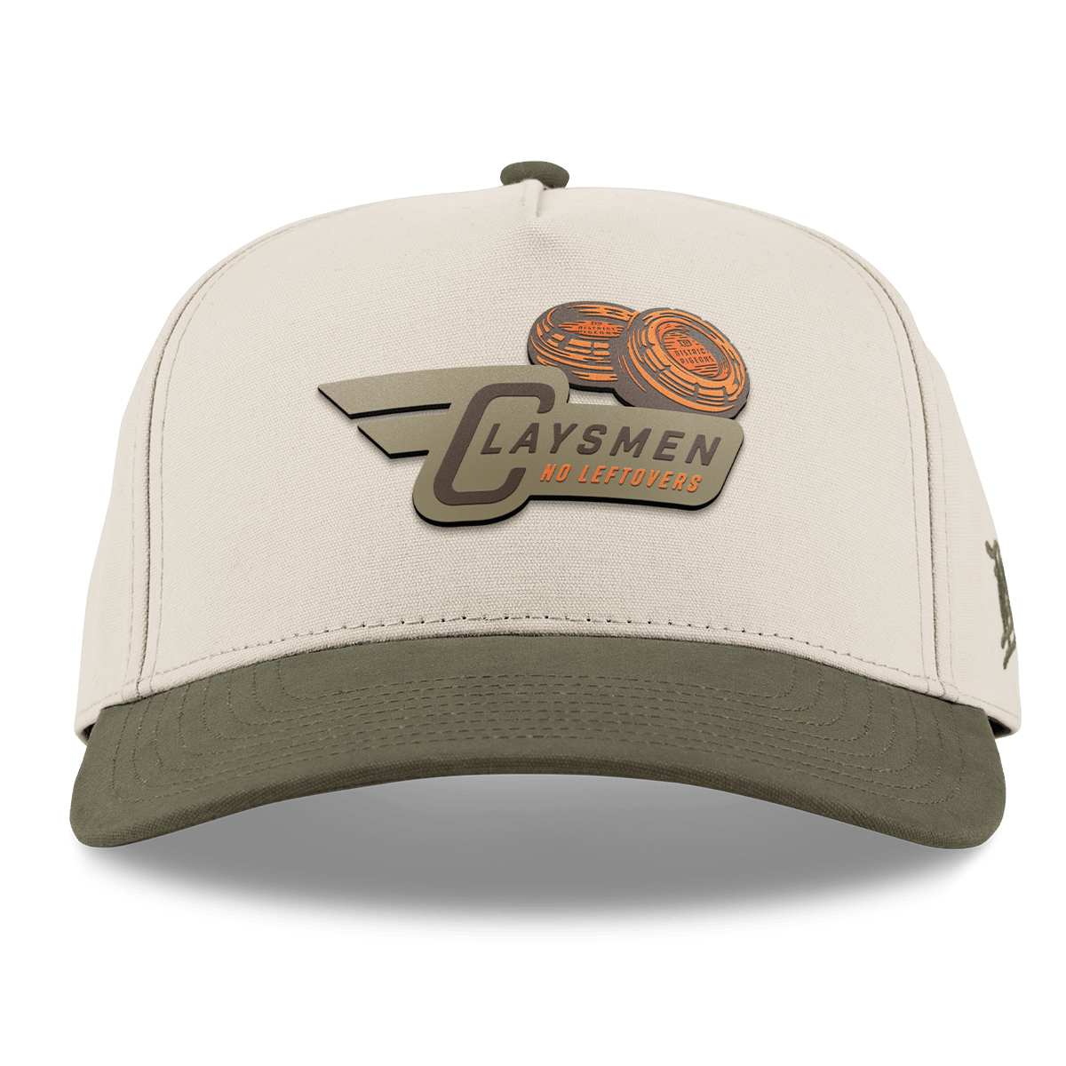 Claysmen Curved 5 Panel Canvas Beige/Vintage Loden