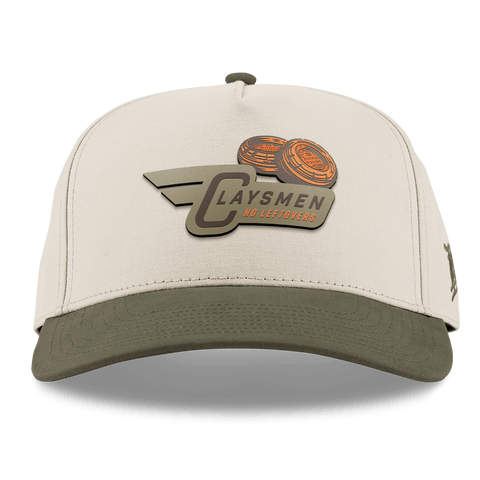 Claysmen Curved 5 Panel Canvas Beige/Vintage Loden