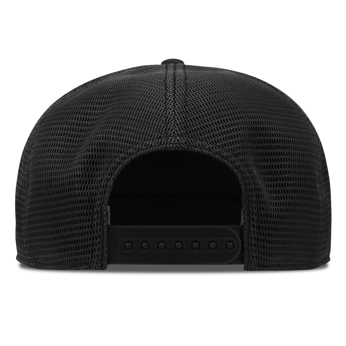 Bare Curved 5 Panel Trucker Black