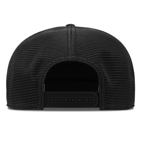 Bare Curved 5 Panel Trucker Black