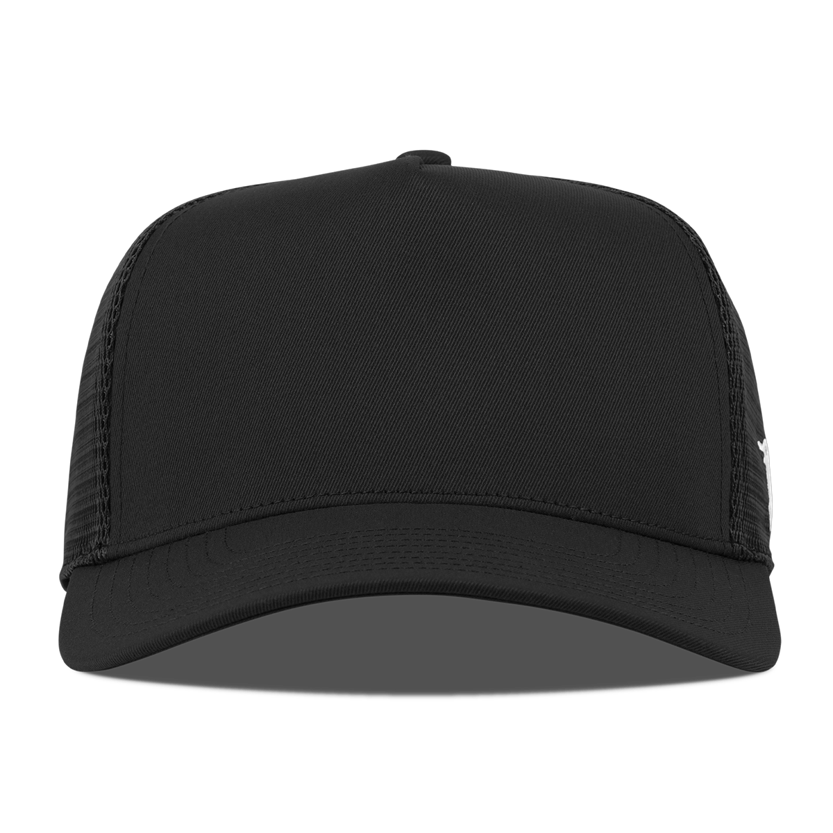 Bare Curved 5 Panel Trucker Black