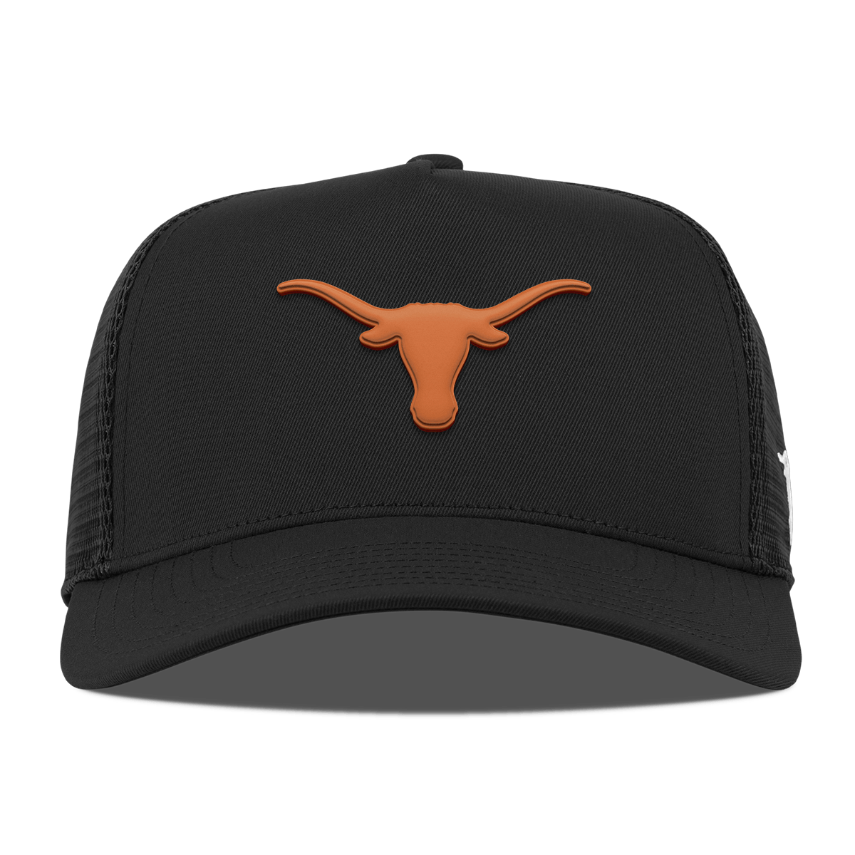 University of Texas "Texas Longhorn" Curved 5 Panel Trucker Black