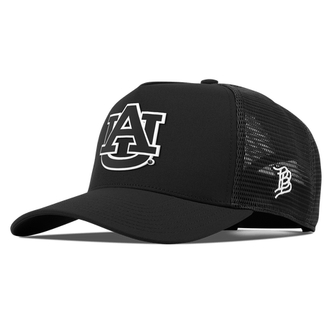 Auburn University "Vintage Auburn Team Logo" Curved 5 Panel Trucker Black