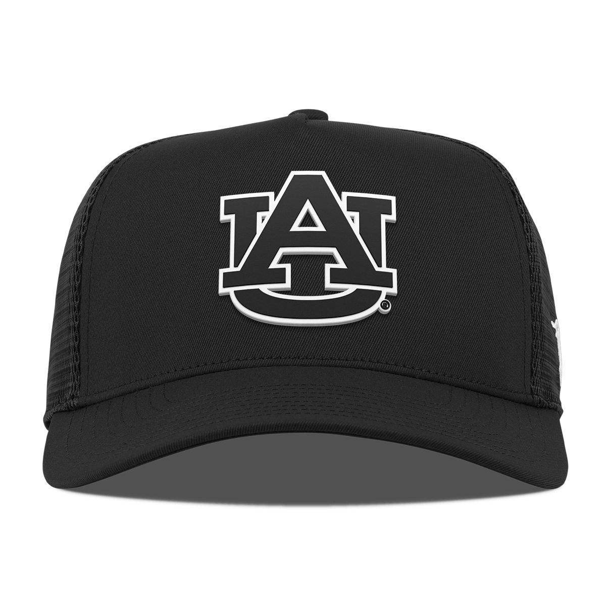 Auburn University "Vintage Auburn Team Logo" Curved 5 Panel Trucker Black