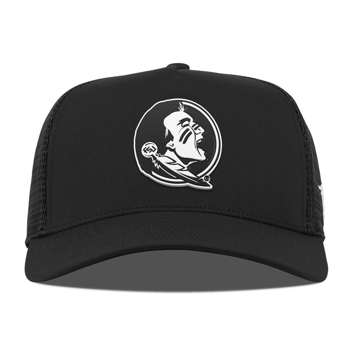 Florida State University "Vintage FSU Team Logo" Curved 5 Panel Trucker Black