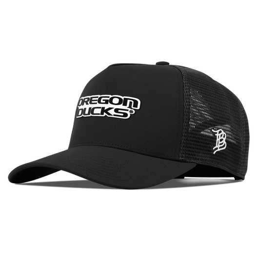 University of Oregon "Vintage Oregon Ducks" Curved 5 Panel Trucker Black