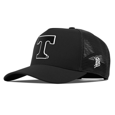 University of Tennessee "Vintage Tennessee Block" Curved 5 Panel Trucker Black