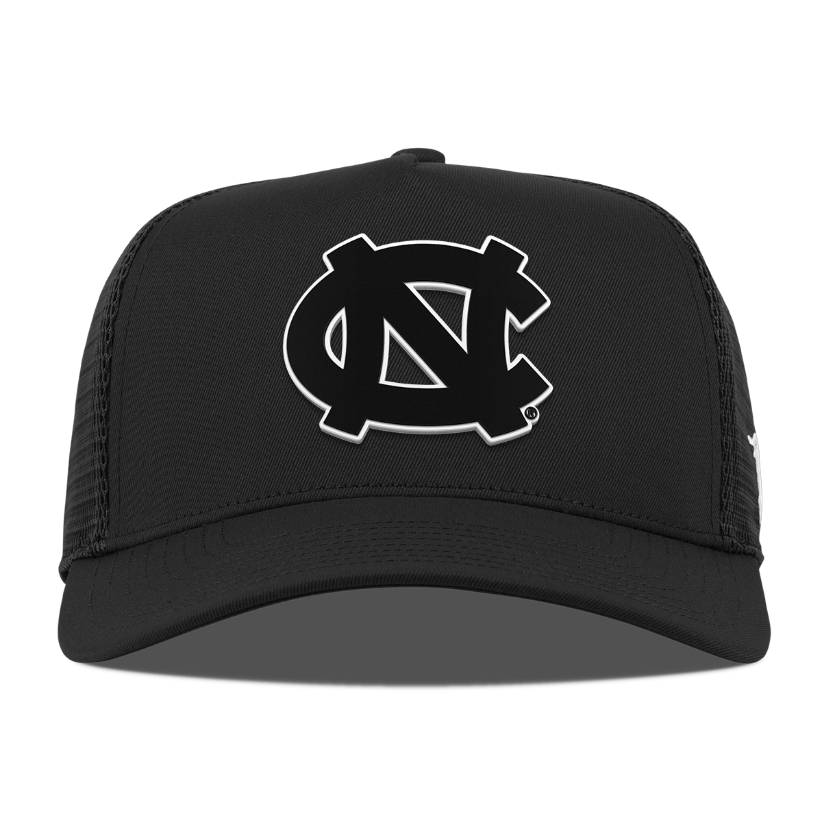 University of North Carolina "Vintage UNC" Curved 5 Panel Trucker Black