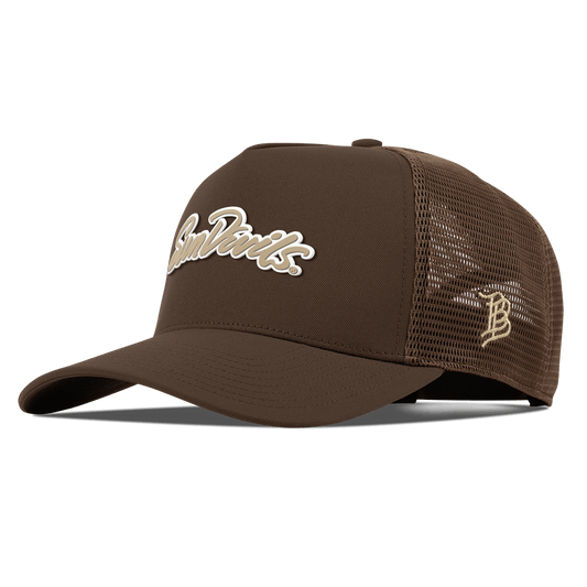 Arizona State University "ASU Desert Series" Curved 5 Panel Trucker Brown