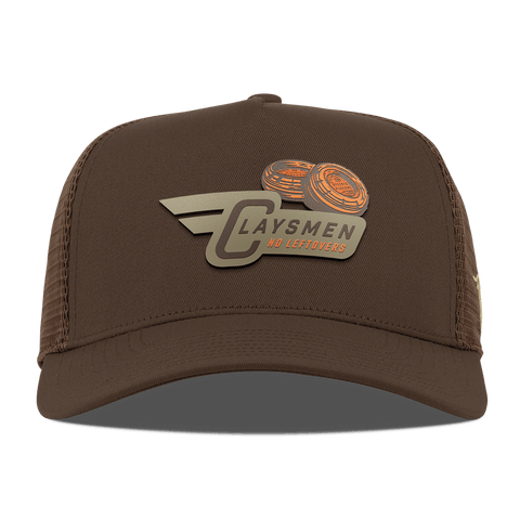 Claysmen Curved 5 Panel Trucker Brown