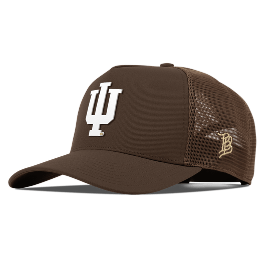 Indiana University "Indiana Desert Series" Curved 5 Panel Trucker Brown
