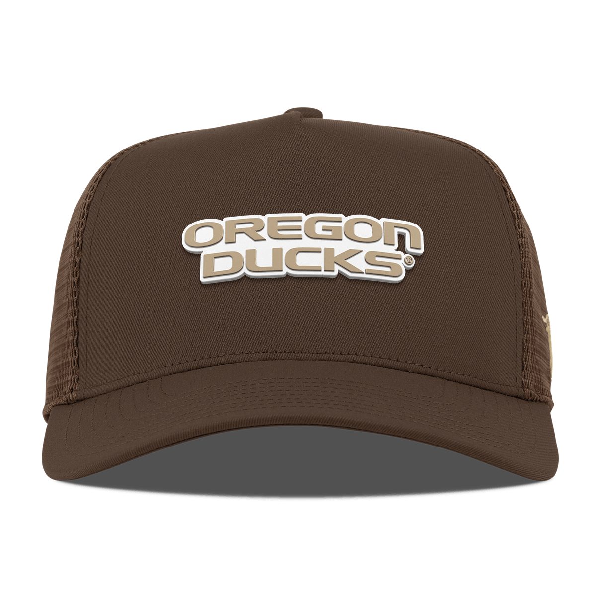 University of Oregon "Oregon Desert Series" Curved 5 Panel Trucker Brown