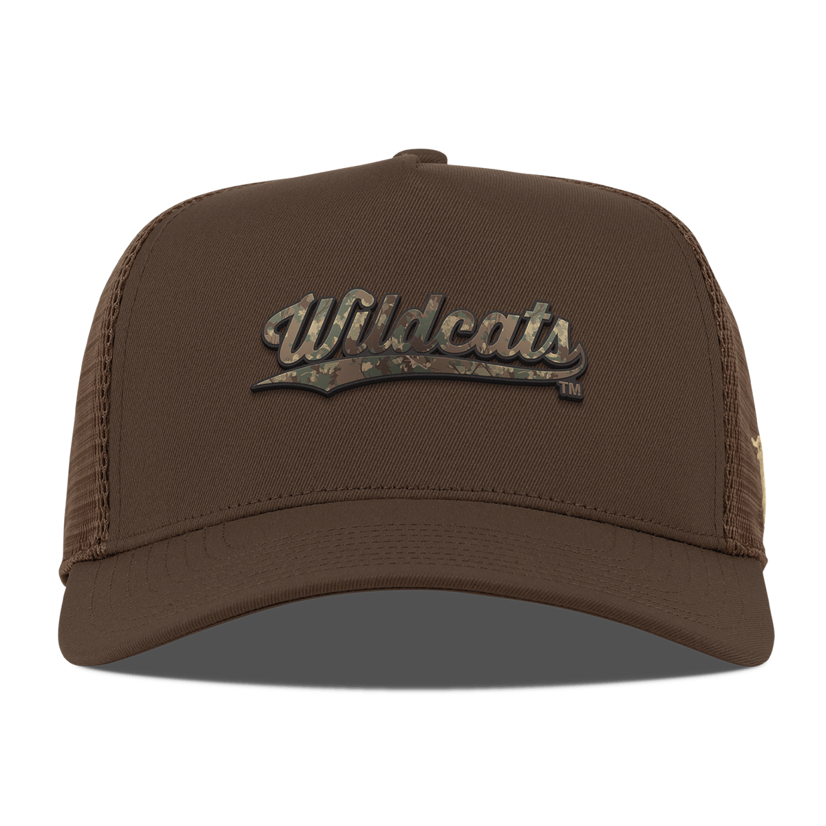 University of Arizona "U of A Timber Camo Series" Curved 5 Panel Trucker Brown