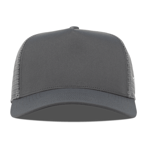 Bare Curved 5 Panel Trucker Iron