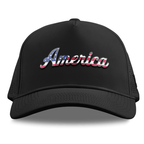 America Curved Elite XGen™ 5 Panel Rope Black