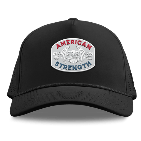 American Strength USA Curved Elite XGen™ 5 Panel Rope Black