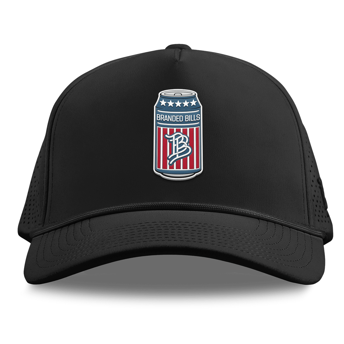 BB Brew Curved Elite XGen™ 5 Panel Rope Black