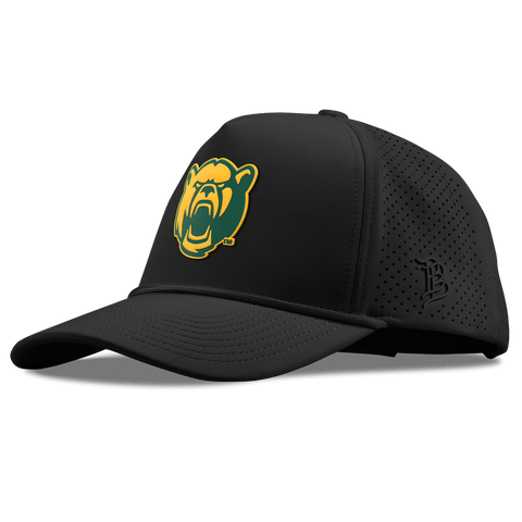 Baylor University "Baylor Bear" Curved Elite XGen™ 5 Panel Rope Black