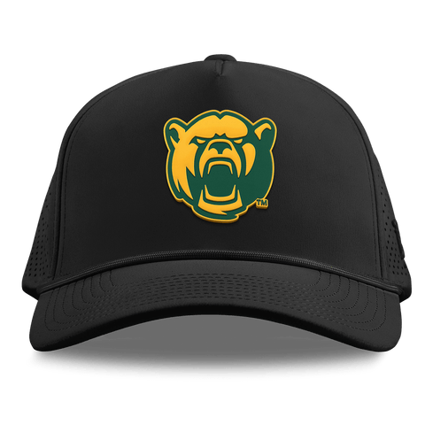 Baylor University "Baylor Bear" Curved Elite XGen™ 5 Panel Rope Black