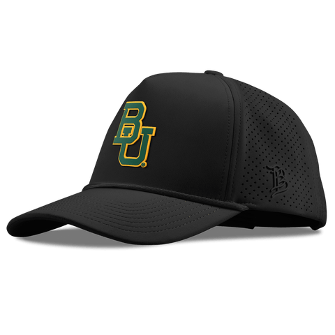 Baylor University "Baylor Team Logo" Curved Elite XGen™ 5 Panel Rope Black