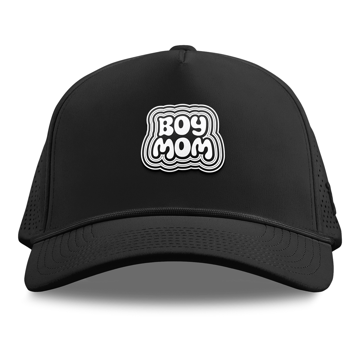 Boy Mom Curved Elite XGen™ 5 Panel Rope Black