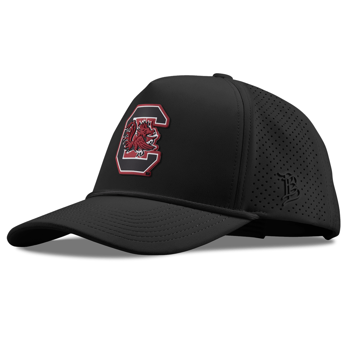 University of South Carolina "Gamecocks Garnet" Curved Elite XGen™ 5 Panel Rope Black