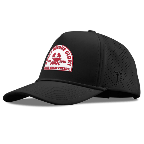 Grind Before Glory Curved Elite XGen™ 5 Panel Rope Black