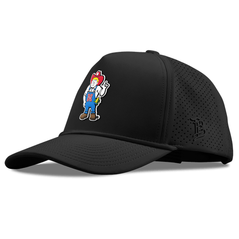 University of Nebraska "Herbie" Curved Elite XGen™ 5 Panel Rope Black