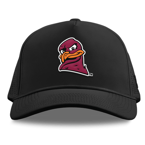Virginia Tech University "HokieBird" Curved Elite XGen™ 5 Panel Rope Black