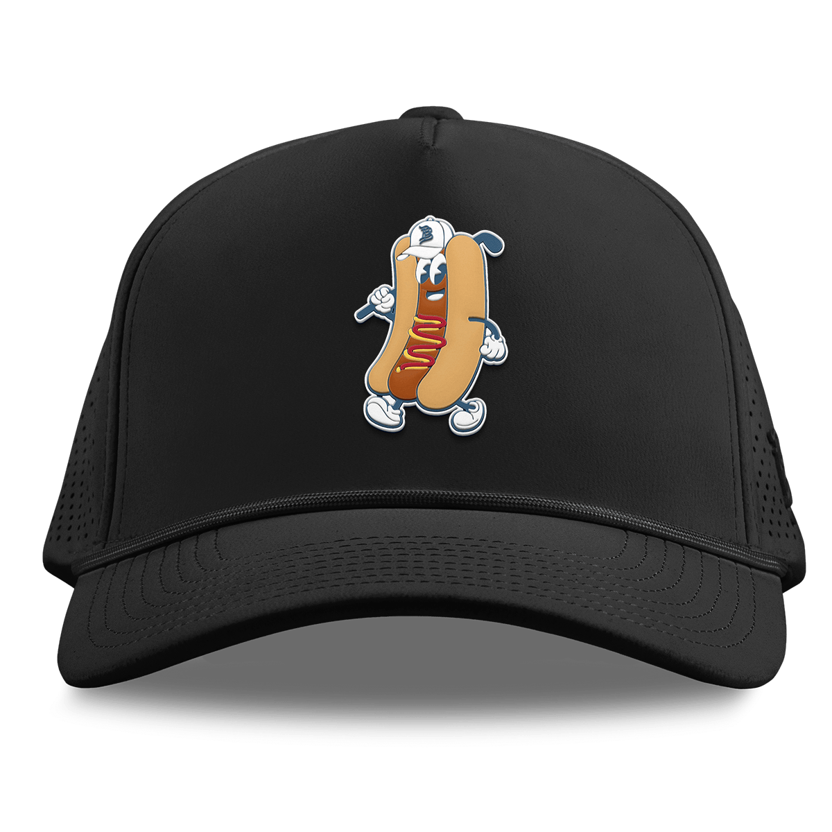 Hot Dog Buddy Curved Elite XGen™ 5 Panel Rope Black