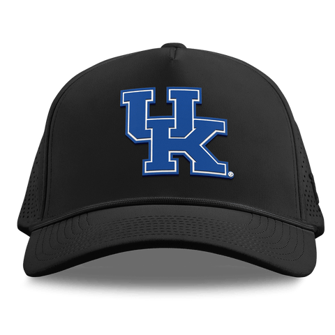 University of Kentucky "Kentucky Team Logo" Curved Elite XGen® 5 Panel Rope Black