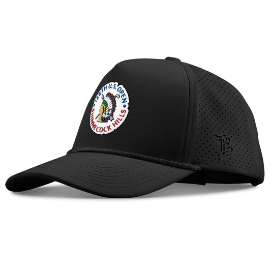 2026 U.S. Open Colored Emblem Curved Elite XGen™ 5 Panel Rope Black