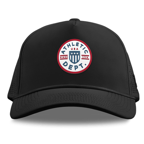 Liberty Letterman Curved Elite XGen™ 5 Panel Rope Black
