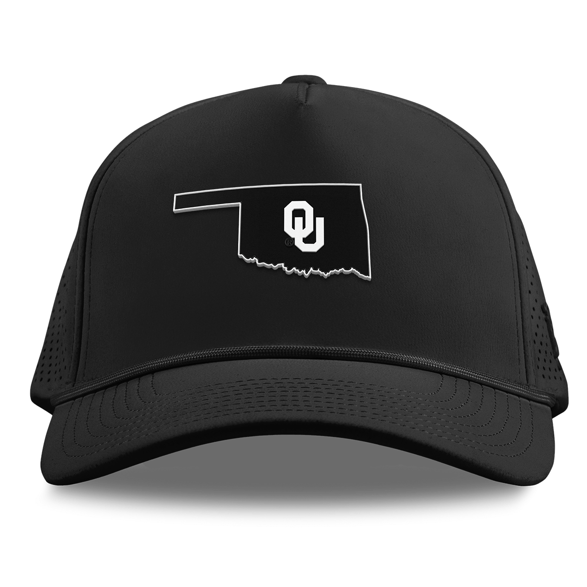 University of Oklahoma "Oklahoma Vintage Series" Curved Elite XGen™ 5 Panel Rope Black
