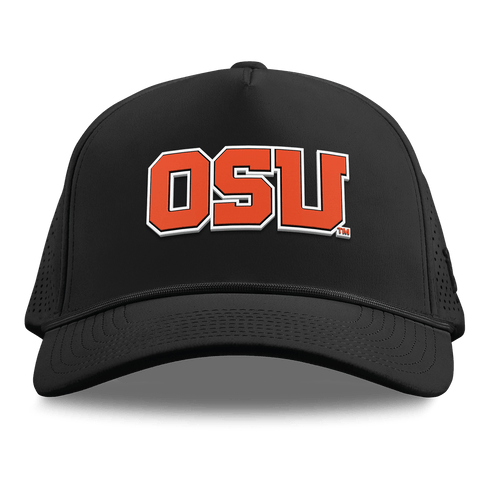 Oregon State University "Oregon State Block" Curved Elite XGen™ 5 Panel Rope Black