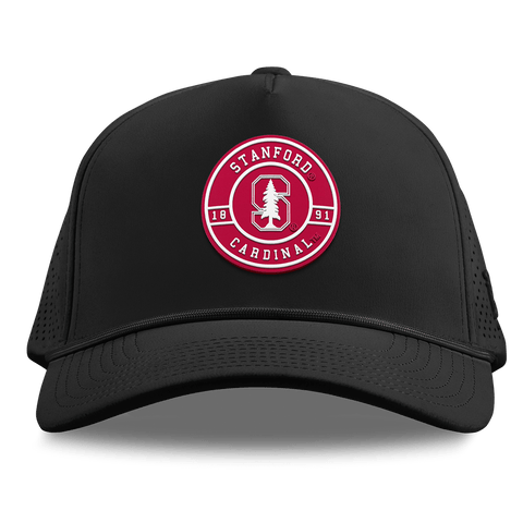 Stanford University "Stanford Seal" Curved Elite XGen™ 5 Panel Rope Black