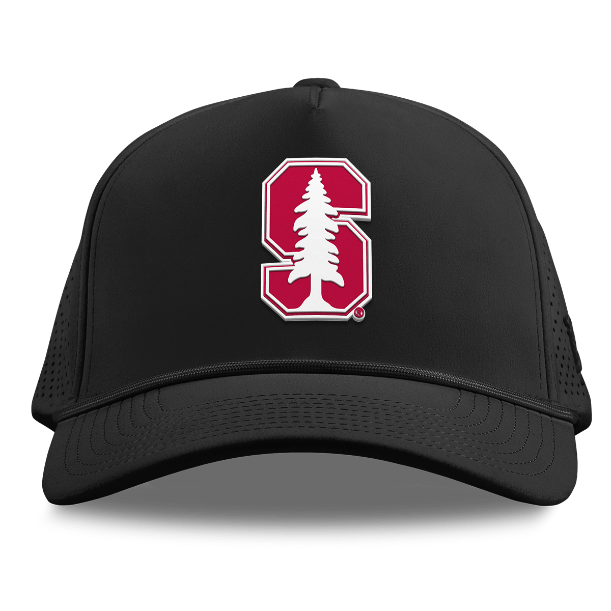 Stanford University "Stanford Team Logo" Curved Elite XGen™ 5 Panel Rope Black