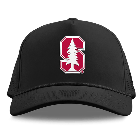 Stanford University "Stanford Team Logo" Curved Elite XGen™ 5 Panel Rope Black