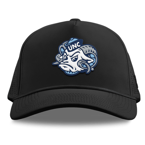 University of North Carolina "UNC Rameses" Curved Elite XGen™ 5 Panel Rope Black