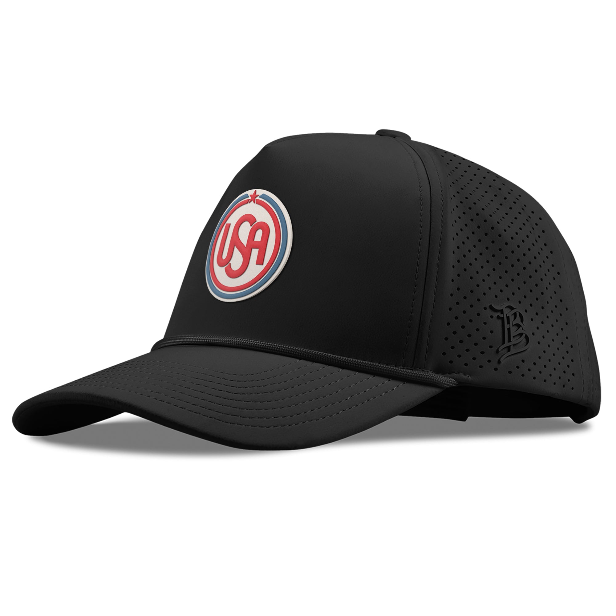 USA Icon Curved Elite XGen™ 5 Panel Rope Black