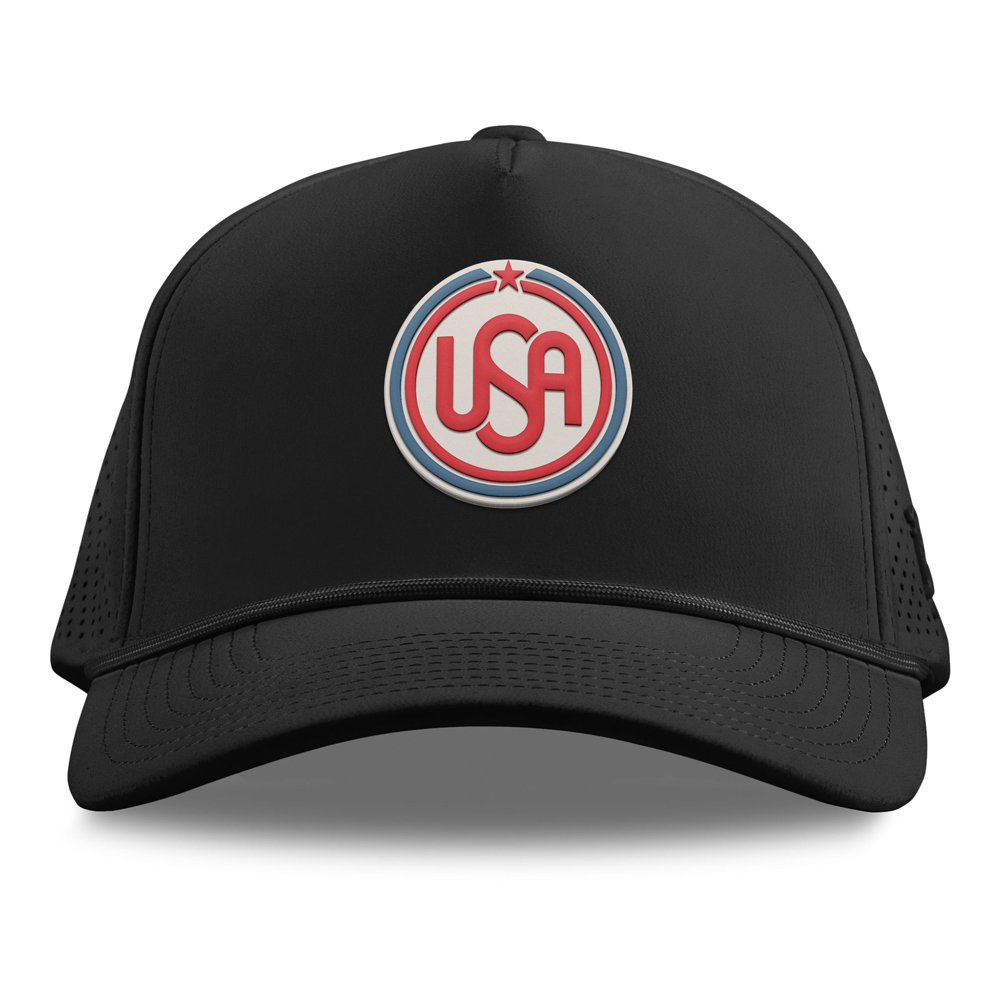 USA Icon Curved Elite XGen™ 5 Panel Rope Black