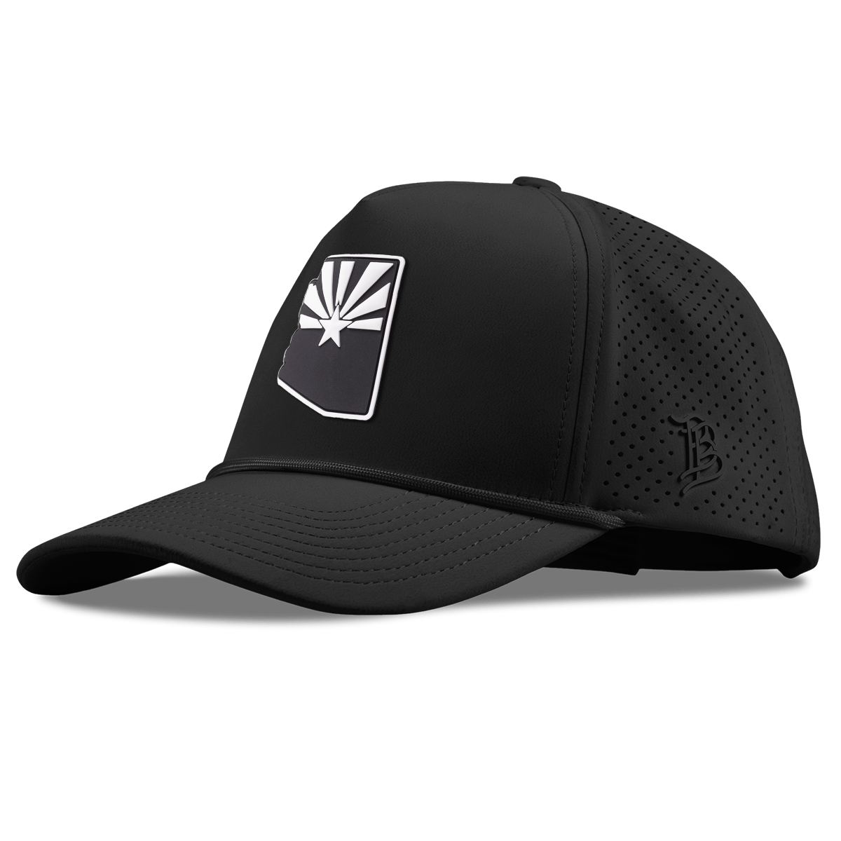 Arizona Vintage Curved Elite XGen™ 5 Panel Rope Black