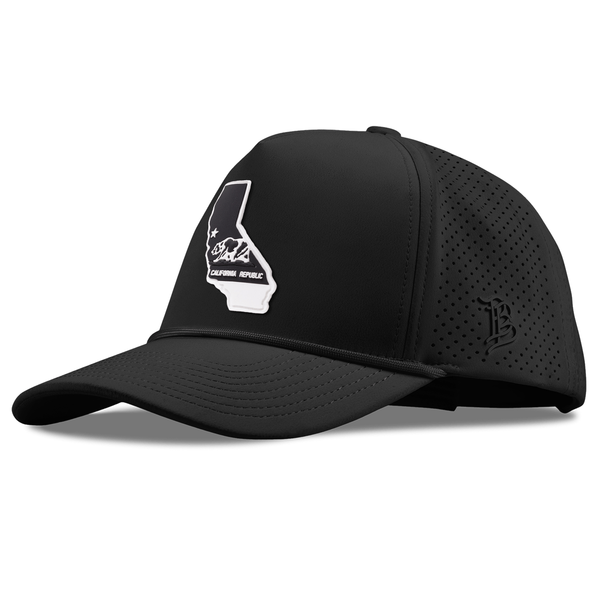 California Vintage Curved Elite XGen™ 5 Panel Rope Black
