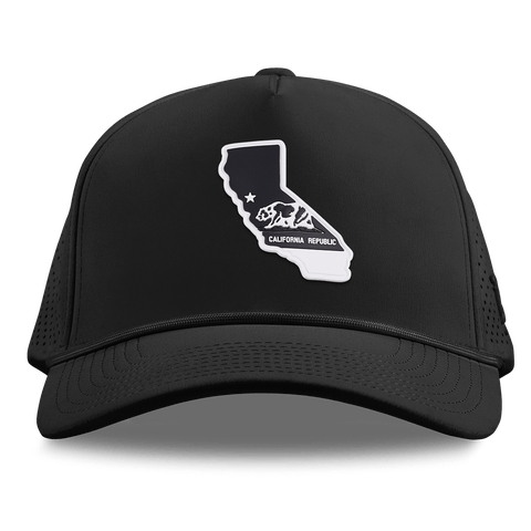 California Vintage Curved Elite XGen™ 5 Panel Rope Black