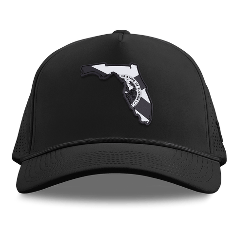 Florida Vintage Curved Elite XGen™ 5 Panel Rope Black