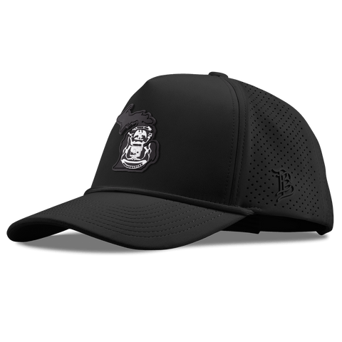 Michigan Vintage Curved Elite XGen™ 5 Panel Rope Black